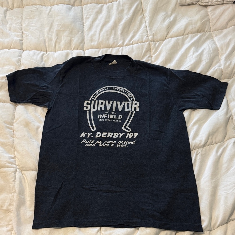 Vintage 1983 Kentucky Derby Infield T-Shirt